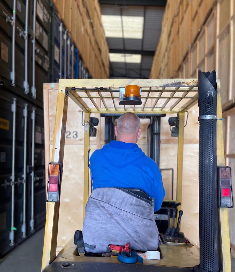 Storage warehouse East London